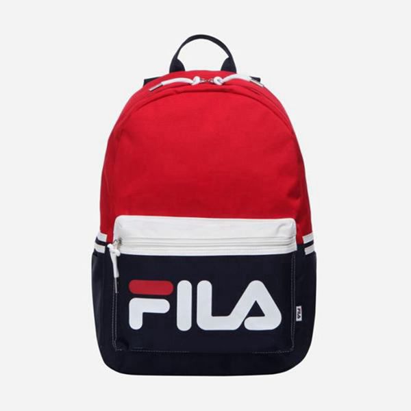 Mochila Fila Rojas - Color Blocking - España 782015ZGU